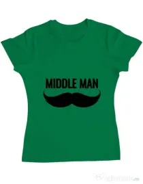 Tricou ADLER dama Middle man Verde mediu