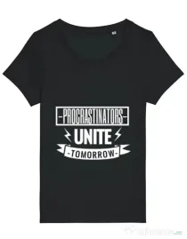 Tricou STANLEY STELLA dama Procrastinators Negru