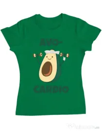 Tricou ADLER dama Avo-cardio Verde mediu