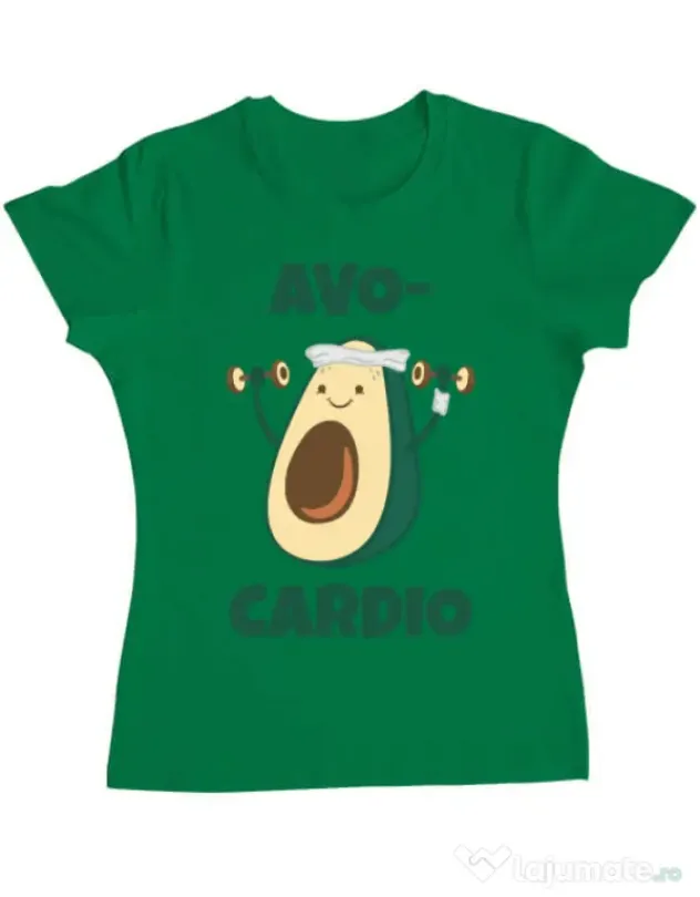 Tricou ADLER dama Avo-cardio Verde mediu