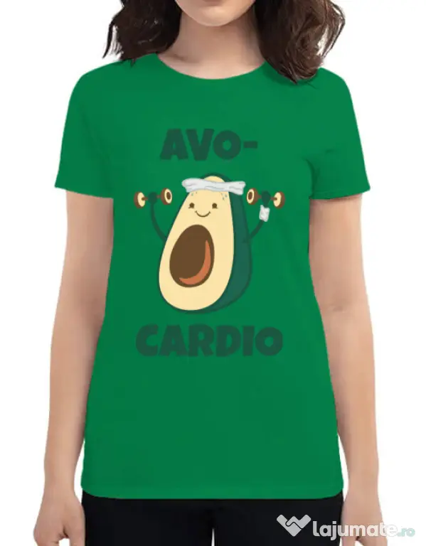 Tricou ADLER dama Avo-cardio Verde mediu