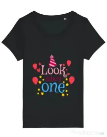 Tricou STANLEY STELLA dama Baby birthday Negru