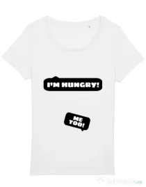 Tricou STANLEY STELLA dama Hungry Mommy Alb