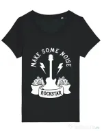 Tricou STANLEY STELLA dama Make some noise Negru