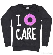Bluza ADLER dama I donut care Negru melanj