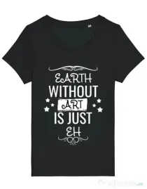 Tricou STANLEY STELLA dama Earth without art Negru