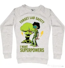 Bluza ADLER dama I want superpowers Migdala melanj