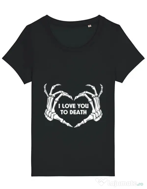 Tricou STANLEY STELLA dama Love you to death Negru