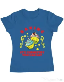 Tricou ADLER dama Baking Albastru azuriu
