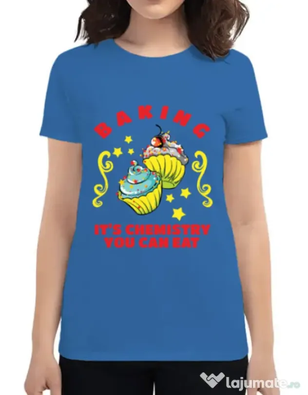 Tricou ADLER dama Baking Albastru azuriu