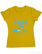Tricou ADLER dama Caca is loading Galben