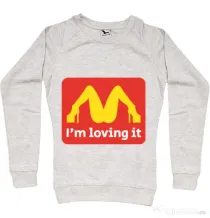 Bluza ADLER dama I'm loving it Migdala melanj