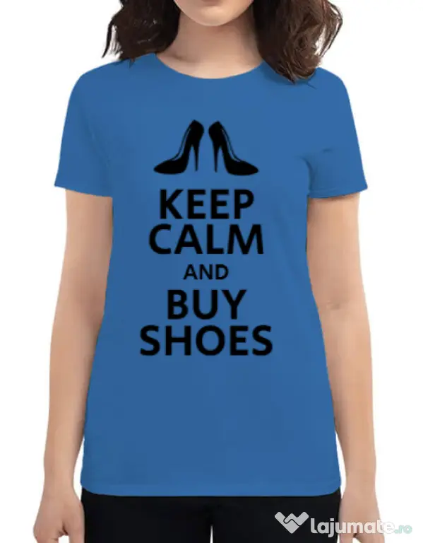 Tricou ADLER dama Buy shoes Albastru azuriu