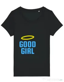 Tricou STANLEY STELLA dama Good girl Negru