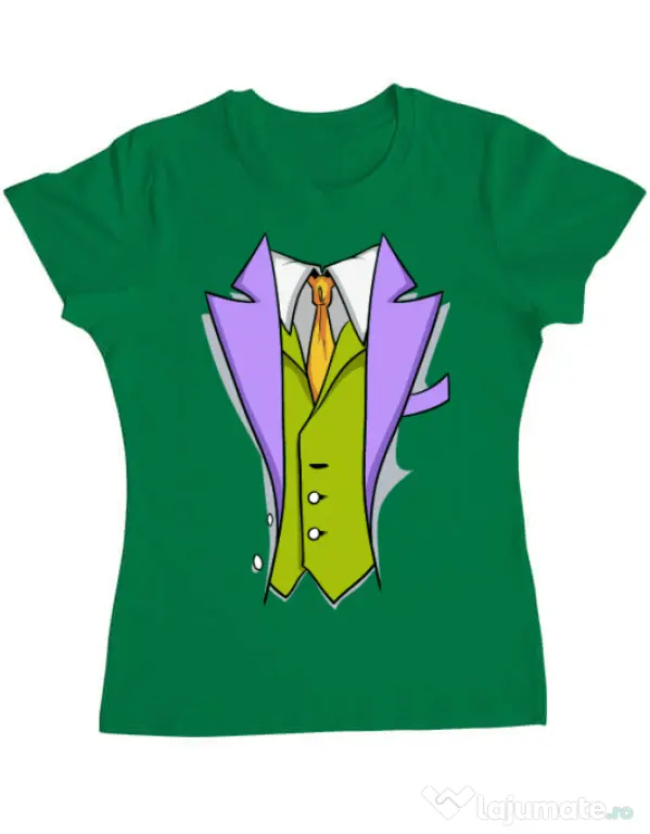 Tricou ADLER dama Gentleman suit Verde mediu