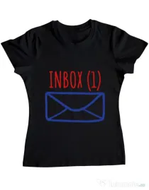Tricou ADLER dama Inbox Negru