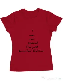 Tricou ADLER dama Limited edition 2 Rosu