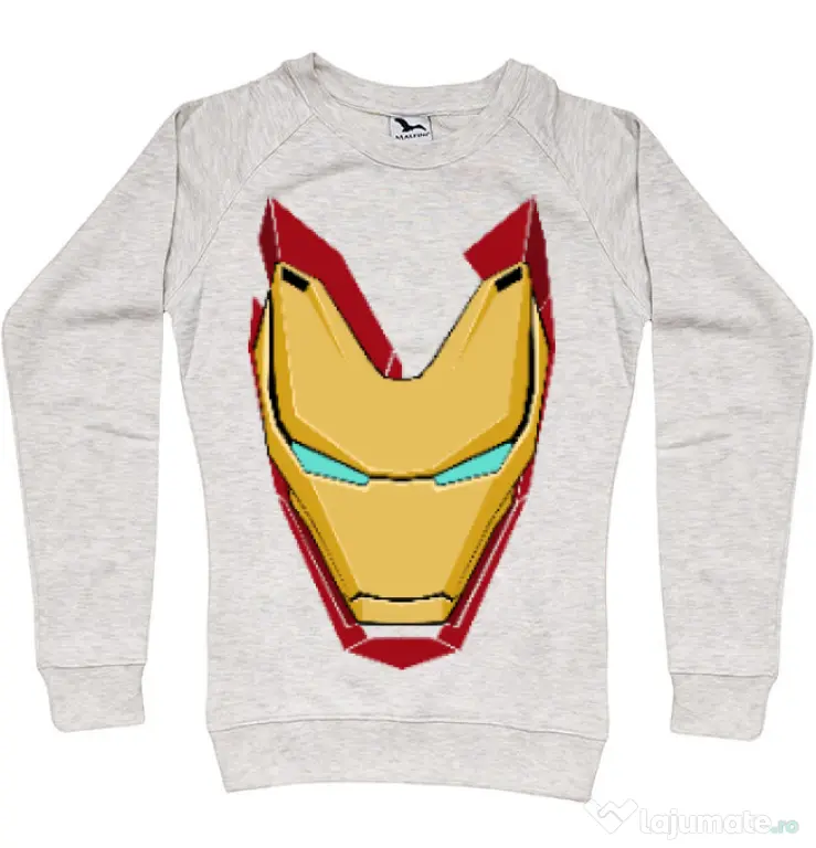 Bluza ADLER dama Iron man mask Migdala melanj