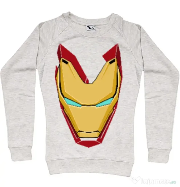 Bluza ADLER dama Iron man mask Migdala melanj