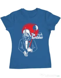 Tricou ADLER dama The darkfather Albastru azuriu