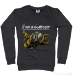 Bluza ADLER dama Destroyer Negru melanj