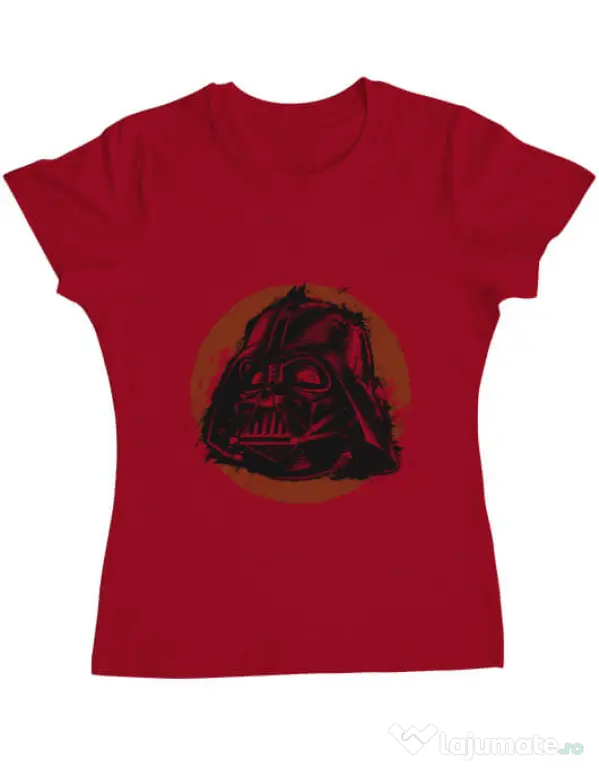 Tricou ADLER dama Vader Rosu