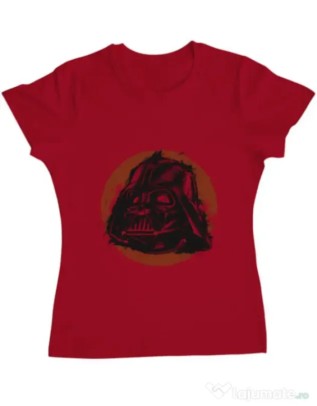 Tricou ADLER dama Vader Rosu