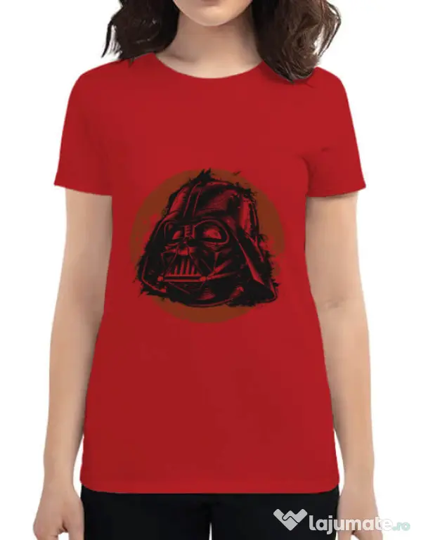 Tricou ADLER dama Vader Rosu