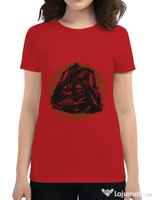 Tricou ADLER dama Vader Rosu