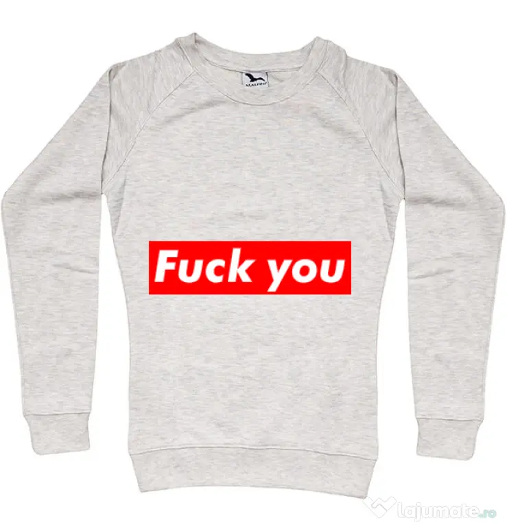 Bluza ADLER dama Fuck you Migdala melanj
