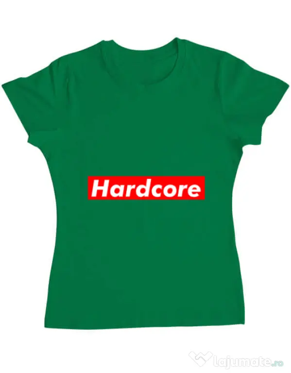 Tricou ADLER dama Hardcore Verde mediu