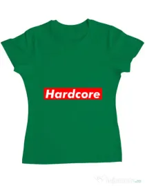 Tricou ADLER dama Hardcore Verde mediu