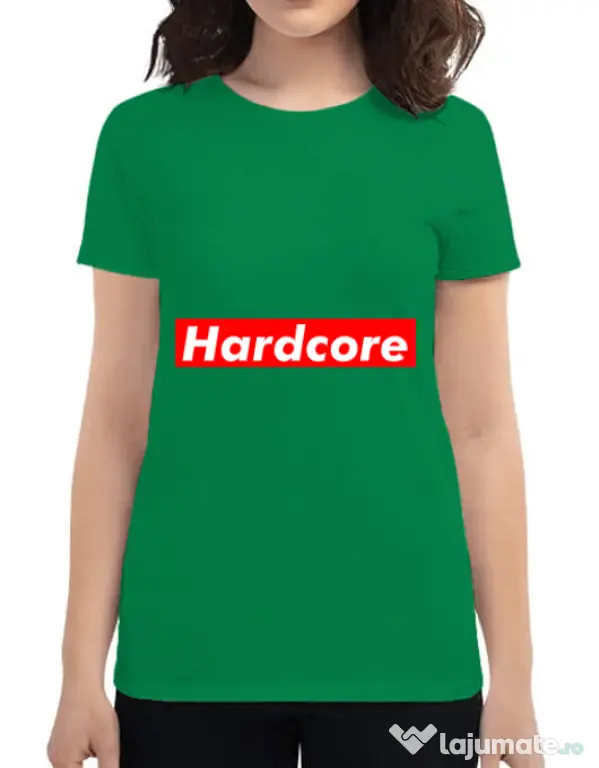 Tricou ADLER dama Hardcore Verde mediu
