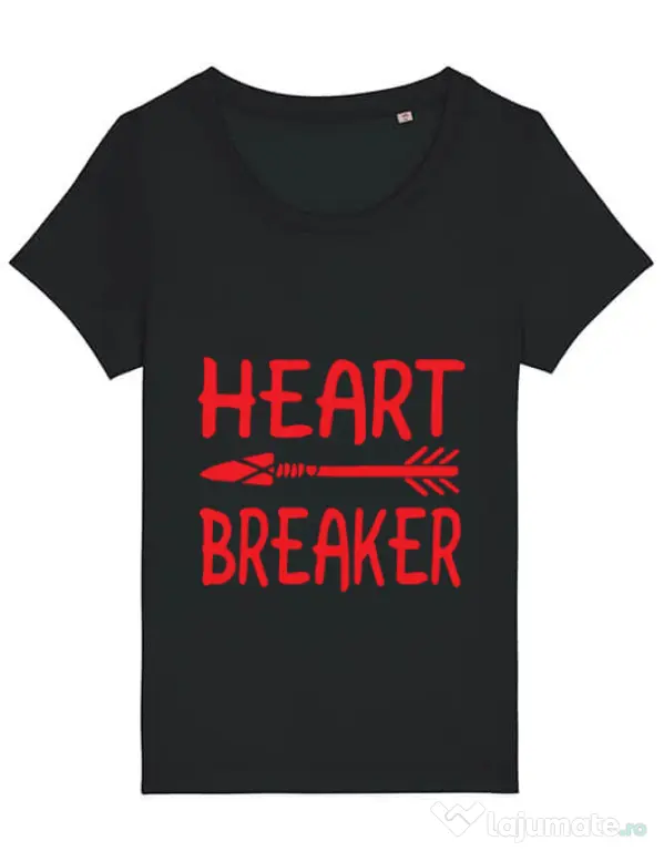 Tricou STANLEY STELLA dama Heart breaker Negru