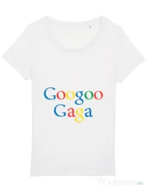 Tricou STANLEY STELLA dama Googoo Gaga Alb