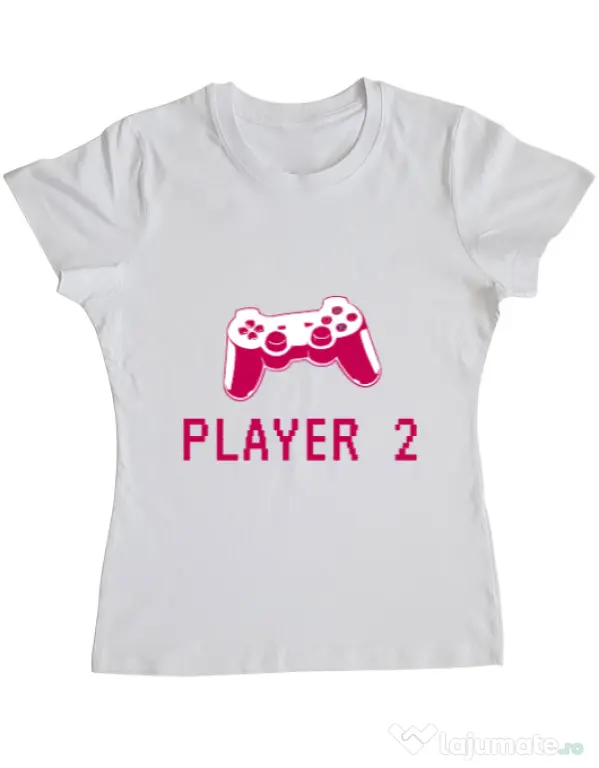 Tricou ADLER dama Player 2 Alb
