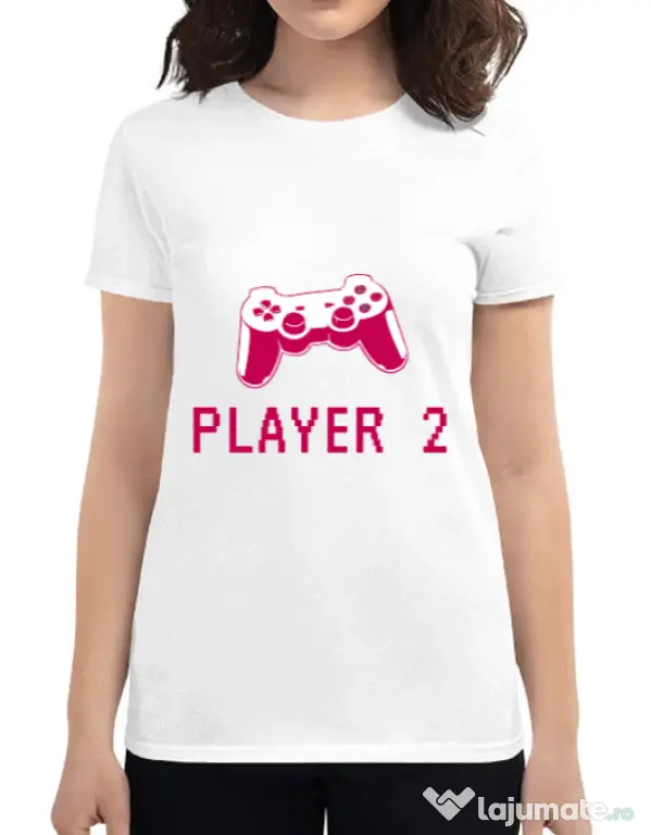 Tricou ADLER dama Player 2 Alb