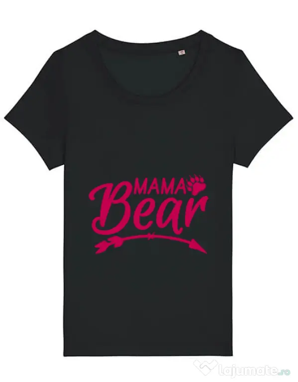 Tricou STANLEY STELLA dama Mama bear Negru