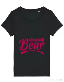 Tricou STANLEY STELLA dama Mama bear Negru