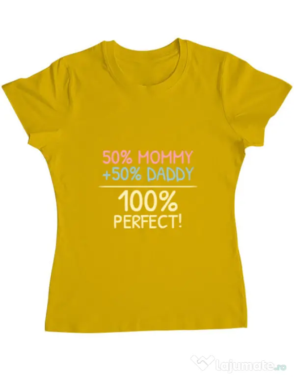 Tricou ADLER dama Perfect baby Galben
