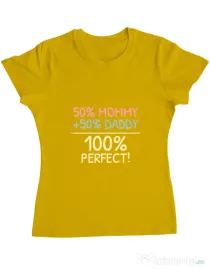 Tricou ADLER dama Perfect baby Galben