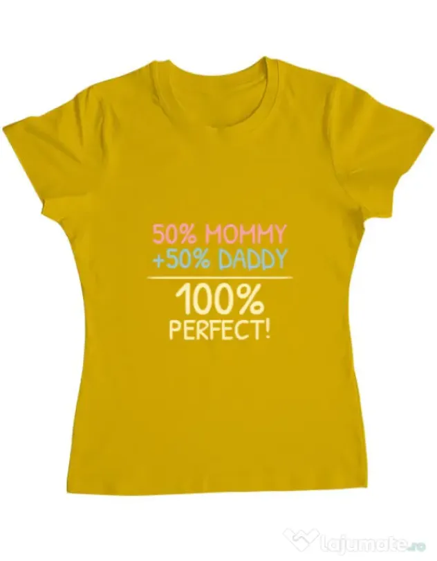 Tricou ADLER dama Perfect baby Galben