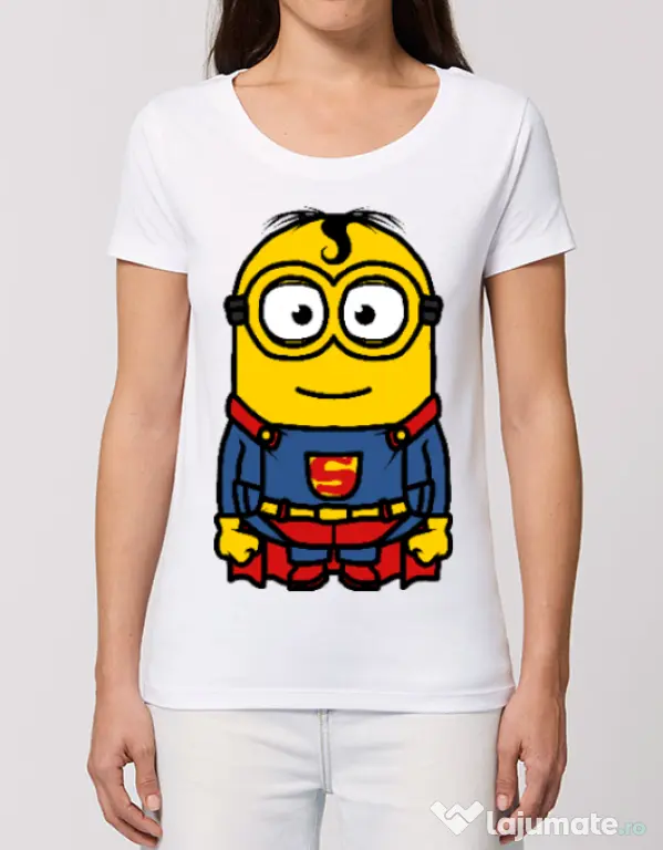 Tricou STANLEY STELLA dama Super minion Alb