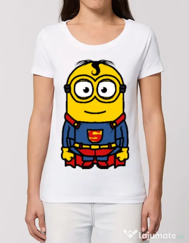 Tricou STANLEY STELLA dama Super minion Alb