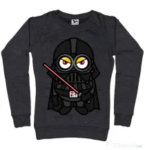 Bluza ADLER dama Vader minion Negru melanj