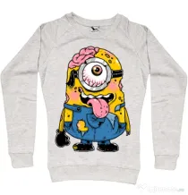 Bluza ADLER dama Zombie minion Migdala melanj