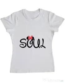 Tricou ADLER dama Soul Alb
