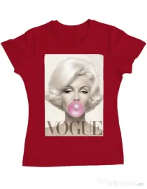 Tricou ADLER dama Bubblegum Rosu