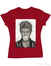 Tricou ADLER dama Bowie Rosu