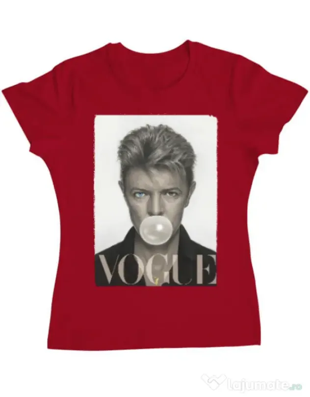 Tricou ADLER dama Bowie Rosu